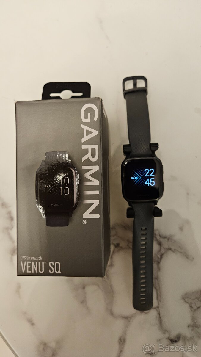 Smart hodinky Garmin venu sq black/grey