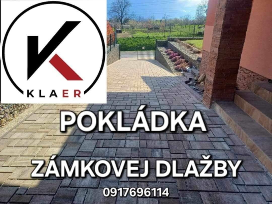 POKLÁDKA ZÁMKOVEJ DLAŽBY - KOMPLET NA KLÙČ