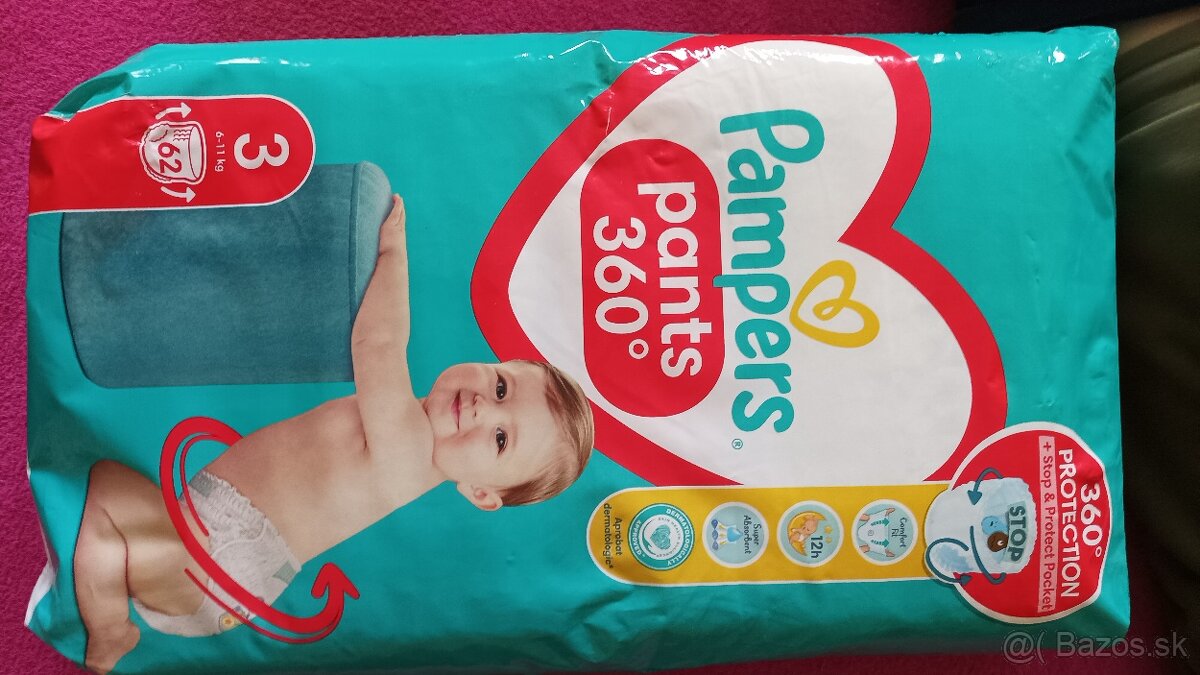 Pampers pants 3