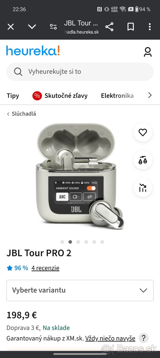 Vymením JBL tour 2 pro