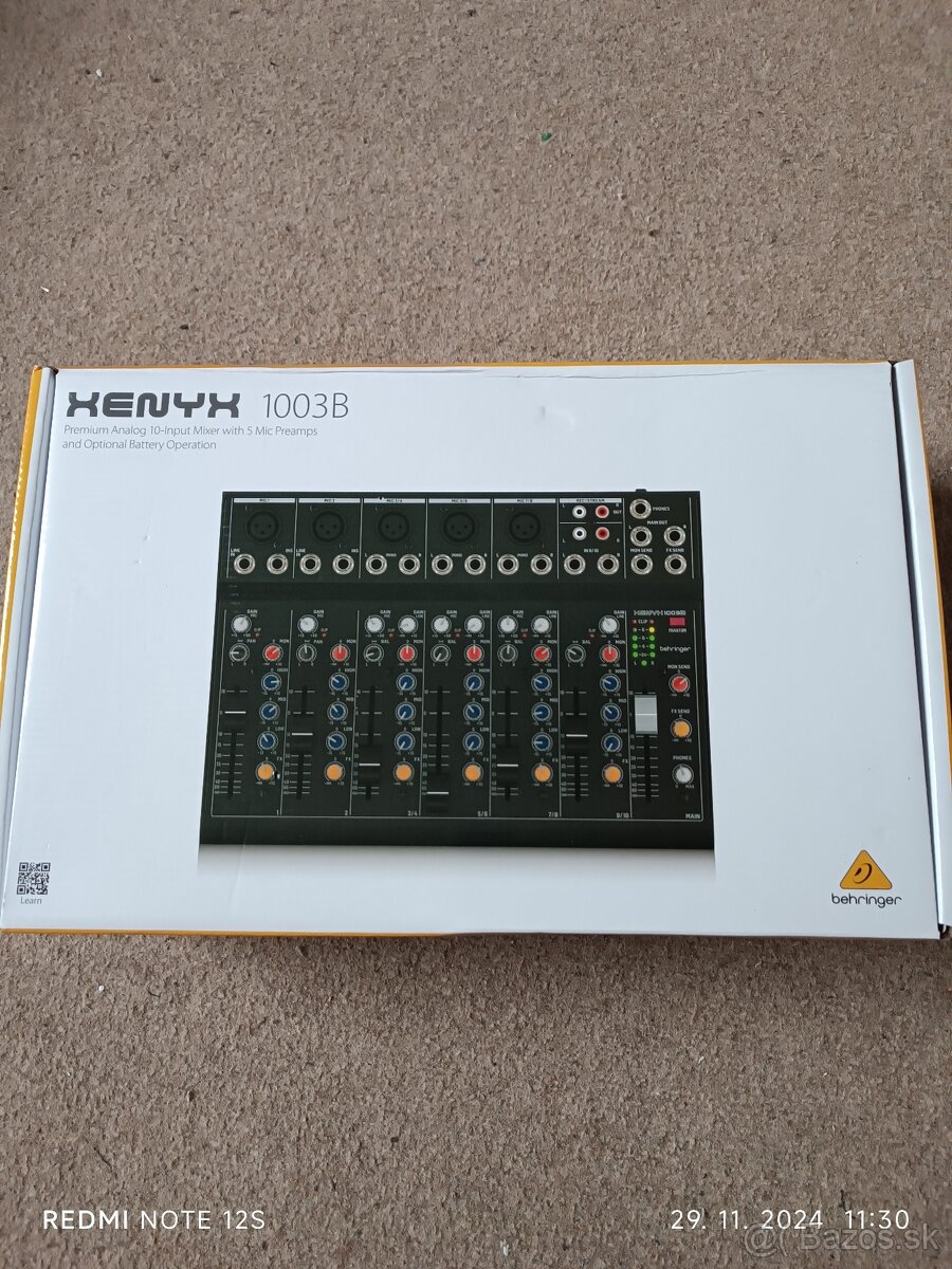 Mix Behringer Xenix 1003 B   10 vstupovy.