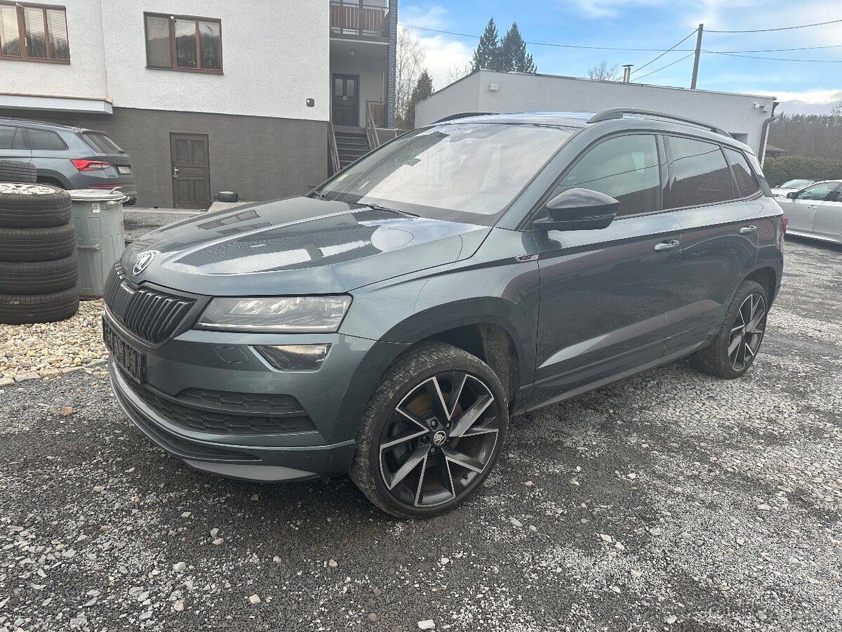 ŠKODA KAROQ 1.5TSI 110 KW DSG SPORTLINE TAŽNÉ m2021