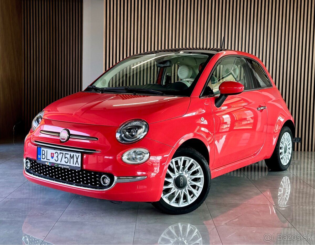 Fiat 500 1.2 Benzín Automat 2016/ Slovák / TOP Stav