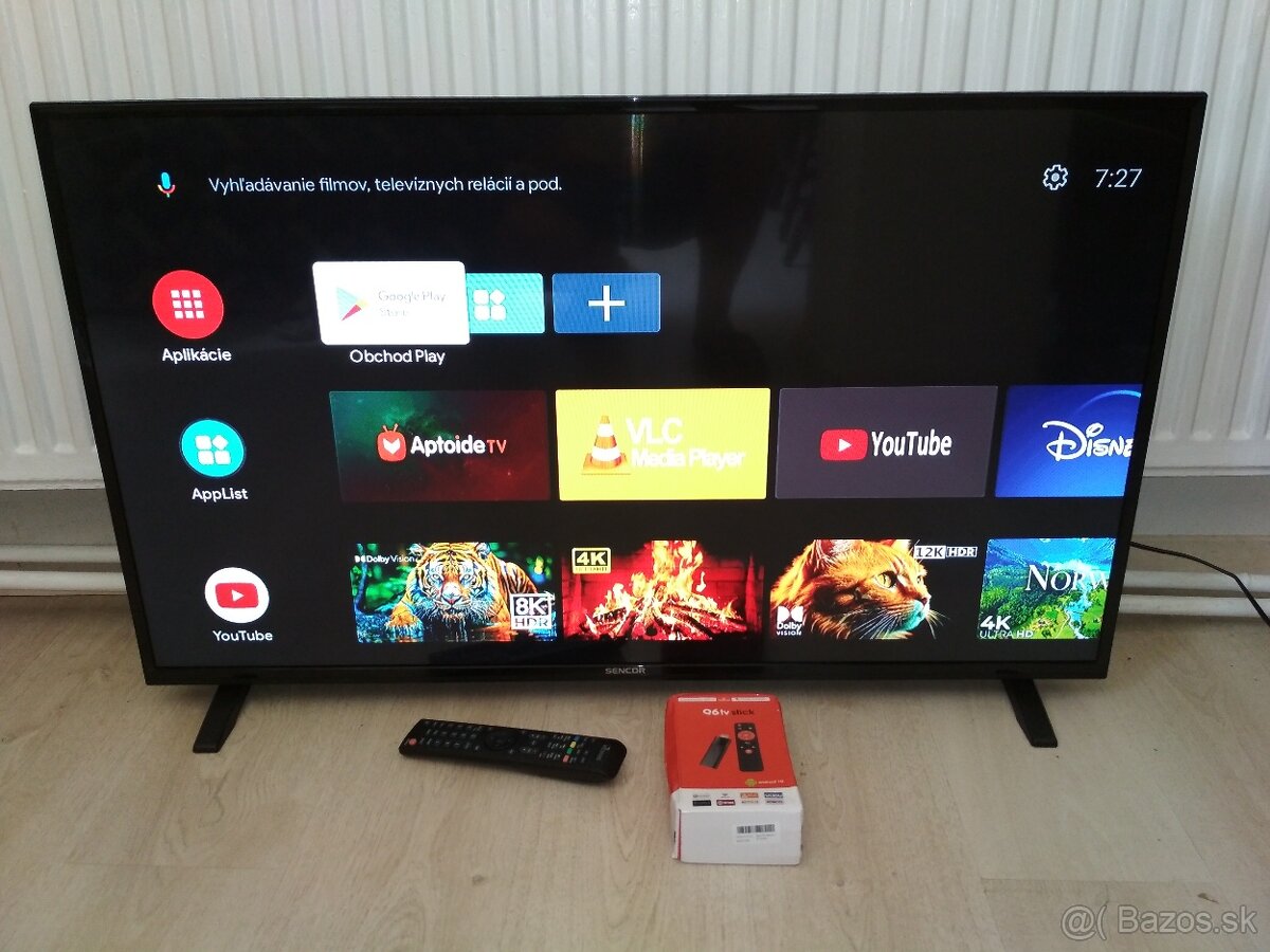 43" LED Televízor Sencor SLE43F57TCS, uhlopriecka109cm