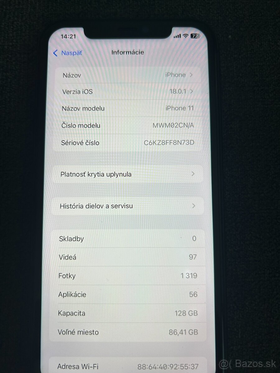 Predám Iphone 11 128Gb.