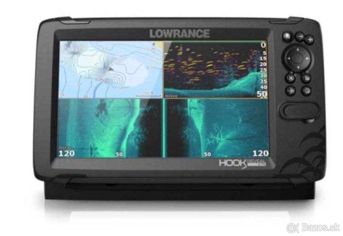 Lowrance Hook 9 tripleshot