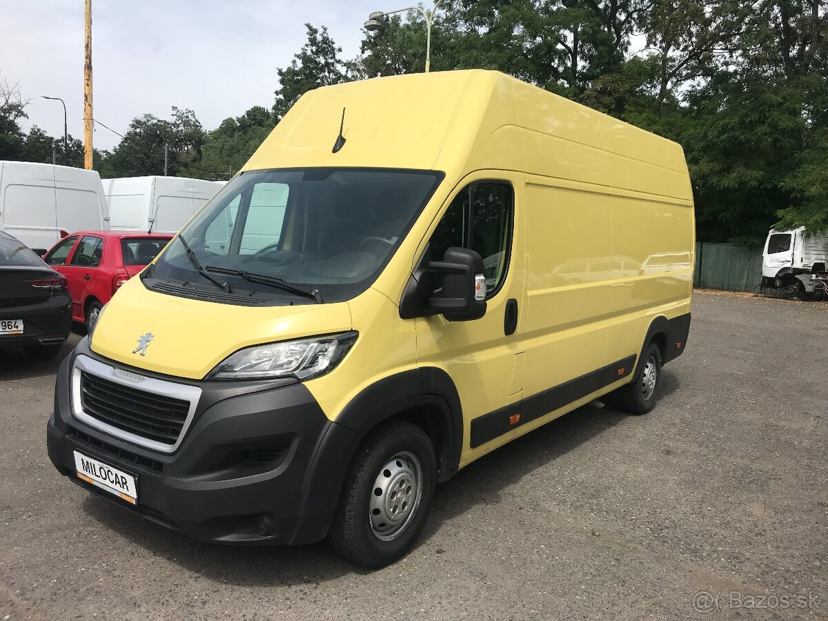 Peugeot Boxer 2.2 BlueHDi r.v.2021 121 kW MAXI L4H3+čelo