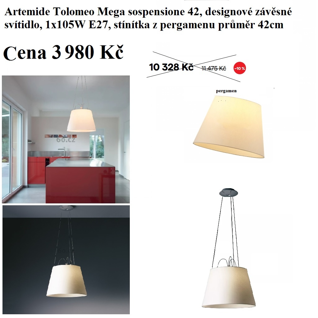 prodám závěsné lampy ARTEMIDE