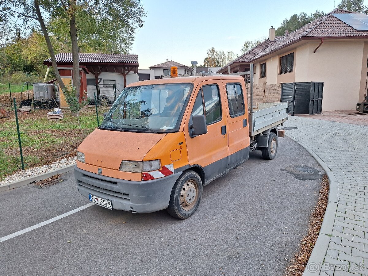 Predám Fiat ducato 2.8 D vyklapač