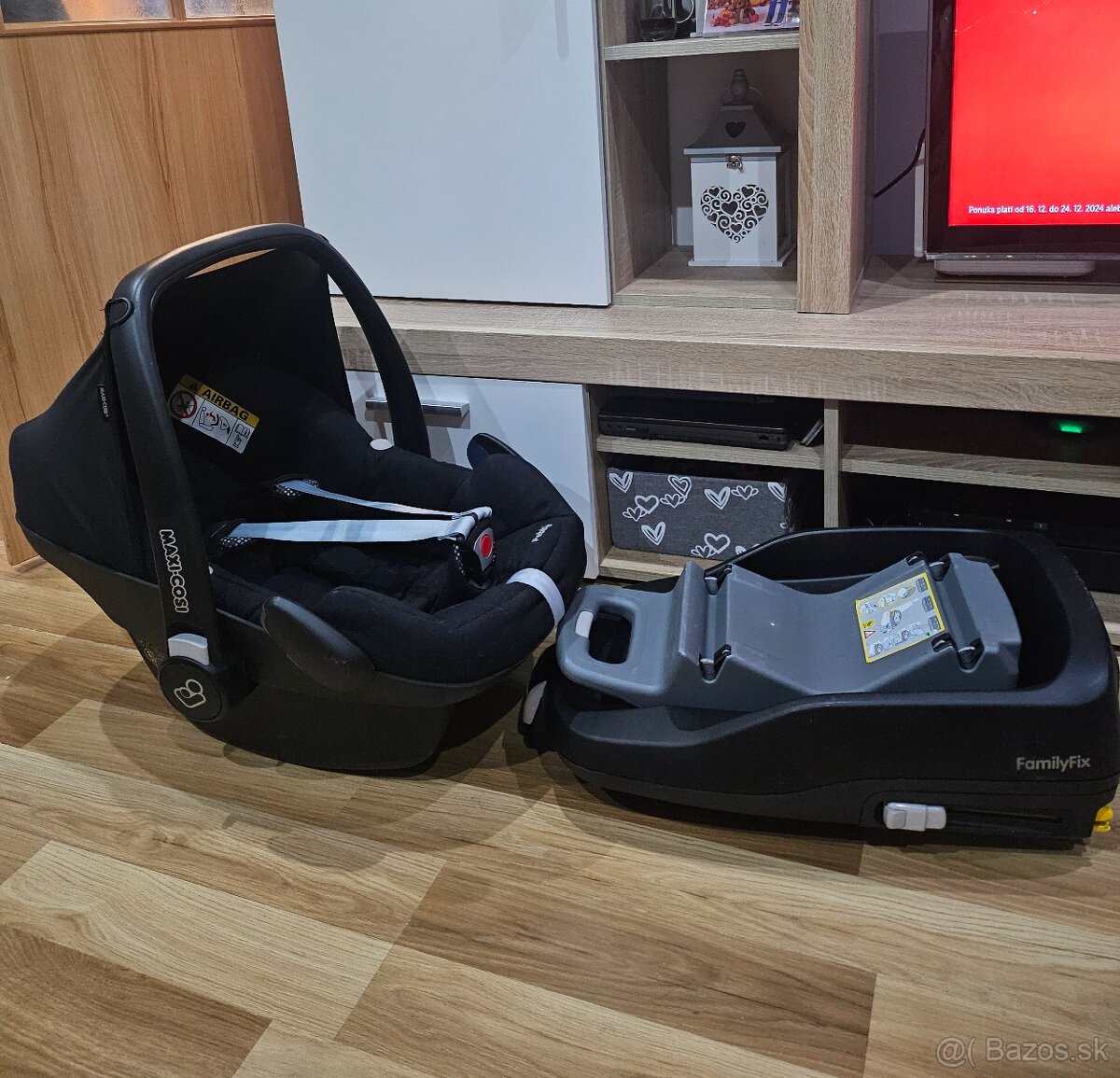 Maxi Cosi Pebble vajicko a Family fix isofix zakladna