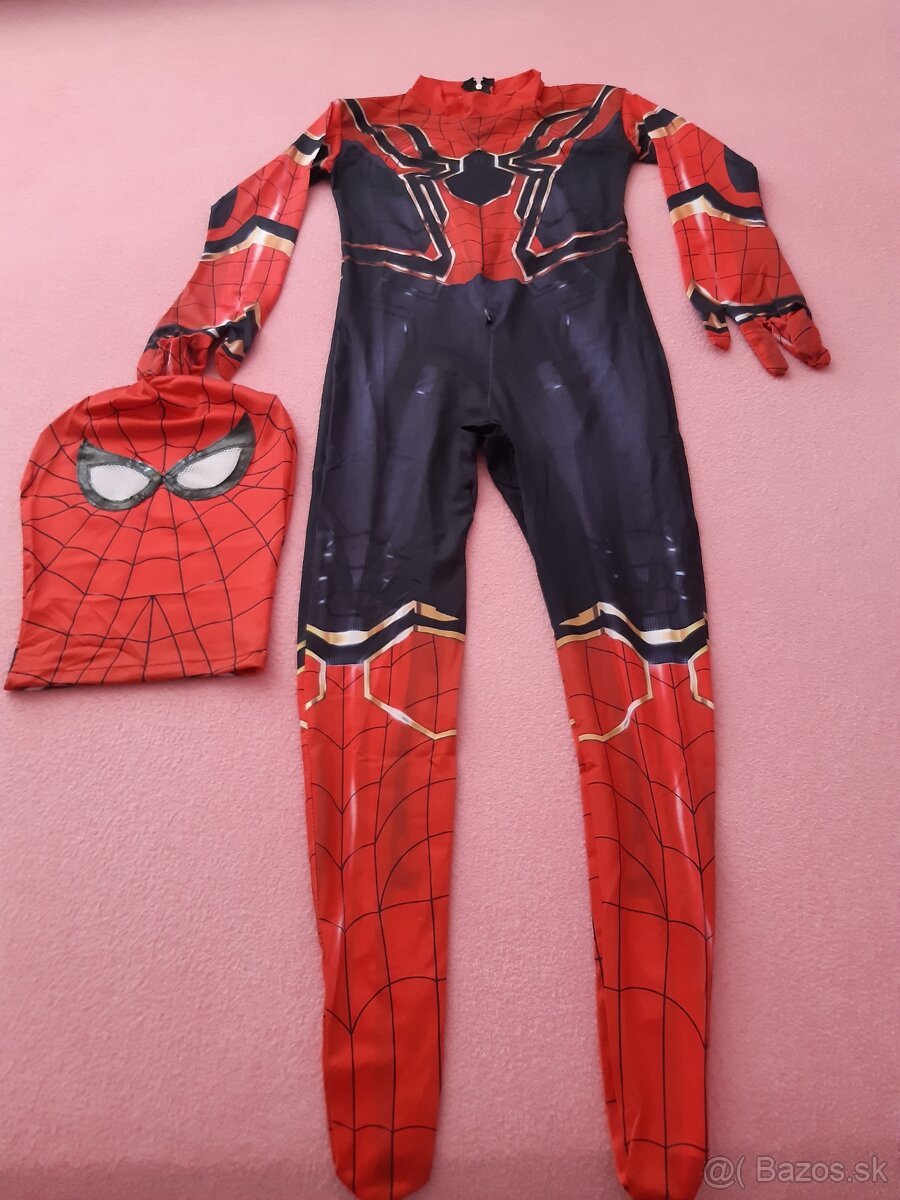 Maska,overal Spiderman,veľkosť 116