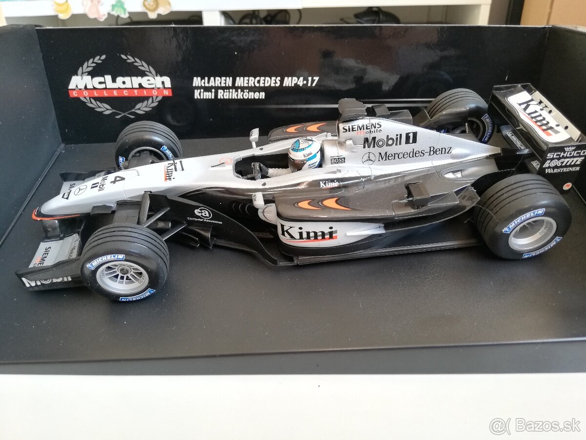 1:18 McLaren MP4/17 Kimi Raikkonen Minichamps