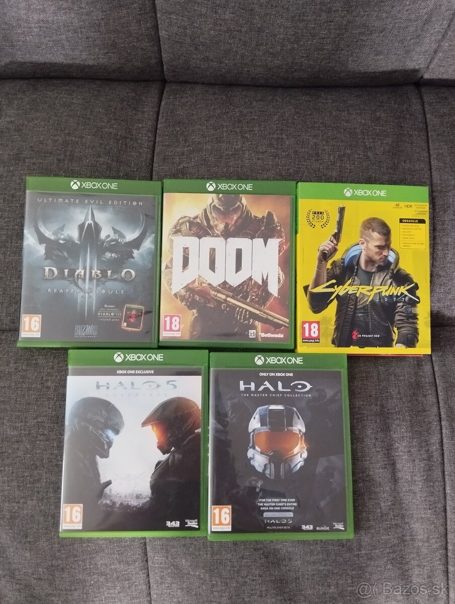 Predám hry na xbox one