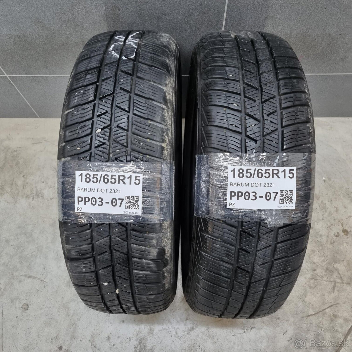 Zimné pneumatiky 185/65 R15 BARUM DOT2321