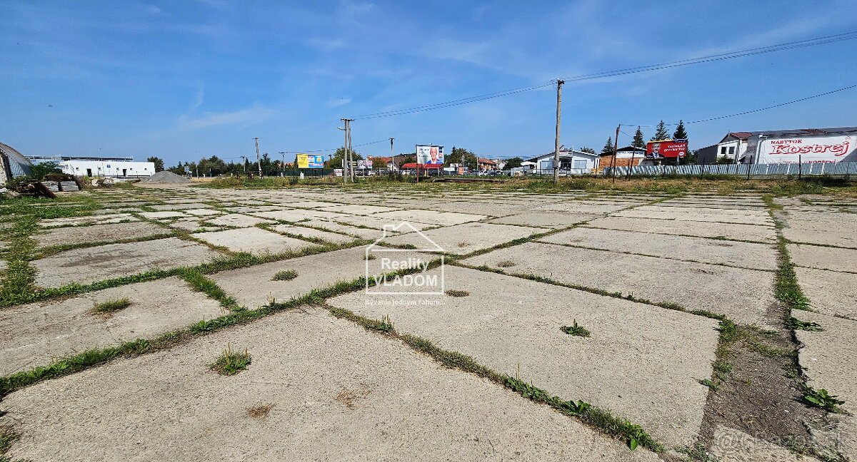 ✔️ Vonkajšia skladová plocha na prenájom, Michalovce.