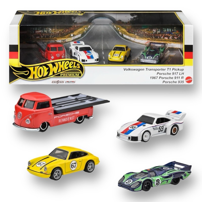 Hot Wheels Porsche Diorama