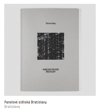 Čierne diery - kniha Panelové sídliská Bratislavy