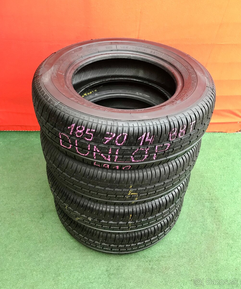 185/70 r14 letné Dunlop 88T