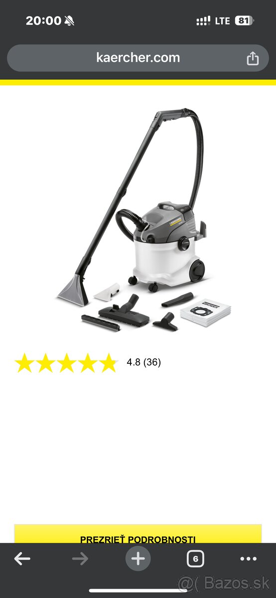 Tepovac karcher se 6.100