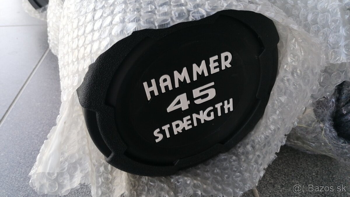 Polyuretánové jednoručky Hammer strength