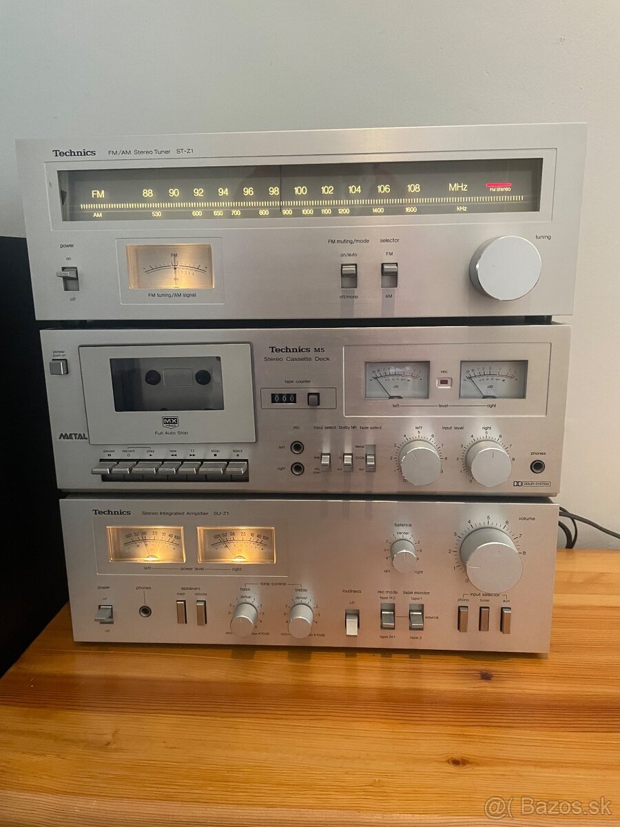 Vintage zostava TECHNICS