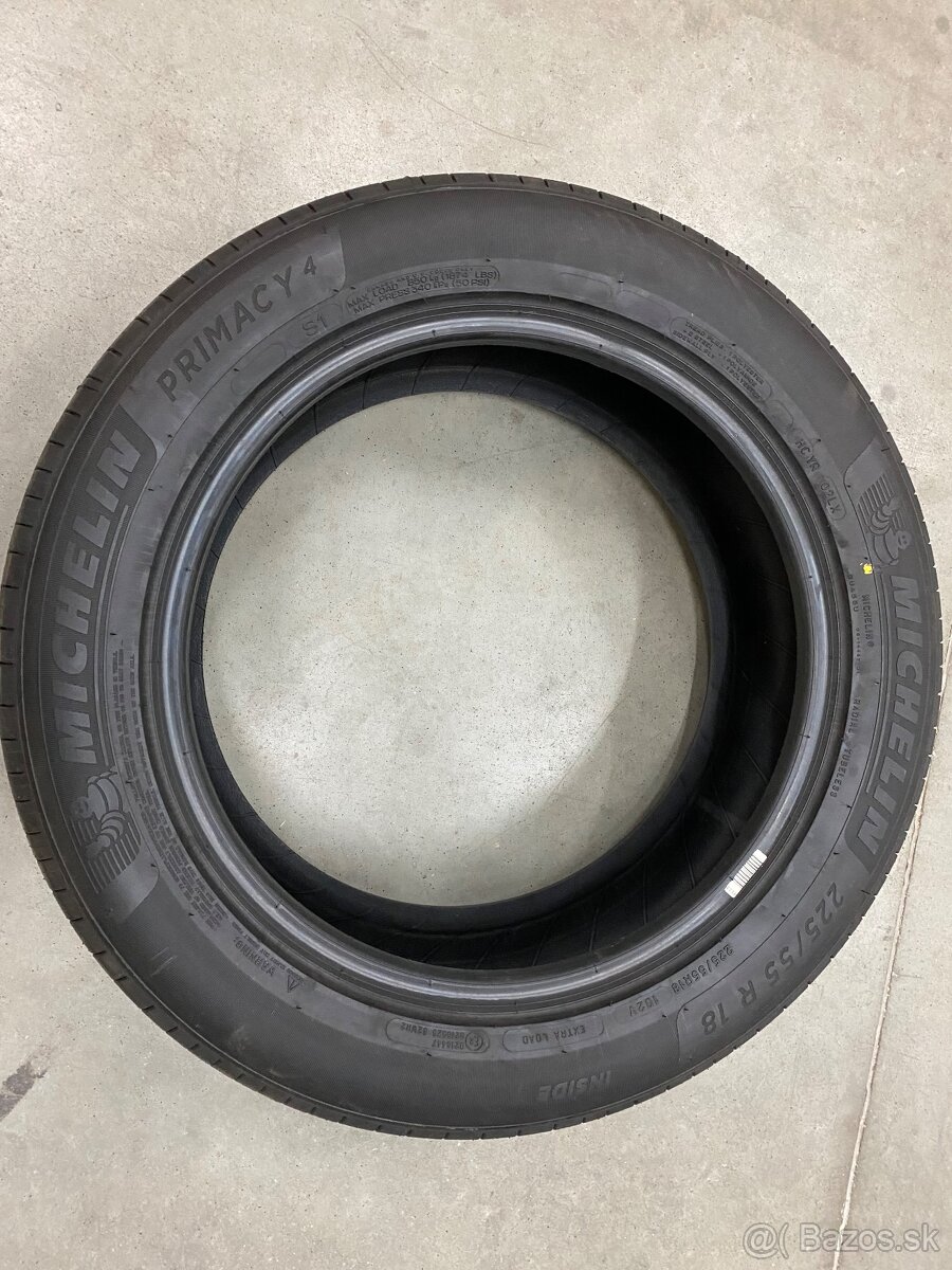 Letné pneu Michelin 225/55 R18 102V