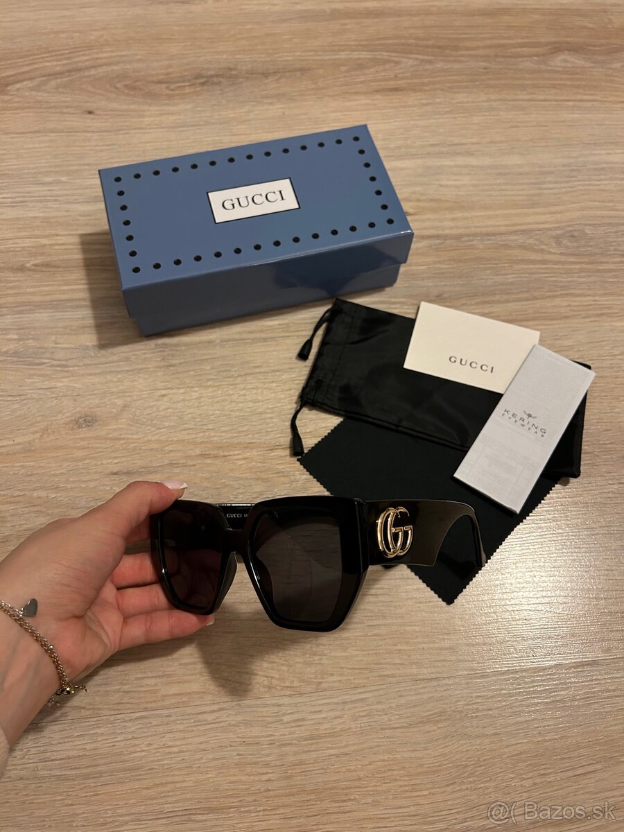 Gucci slnečné okuliare GG0956S - čierne (GG1)