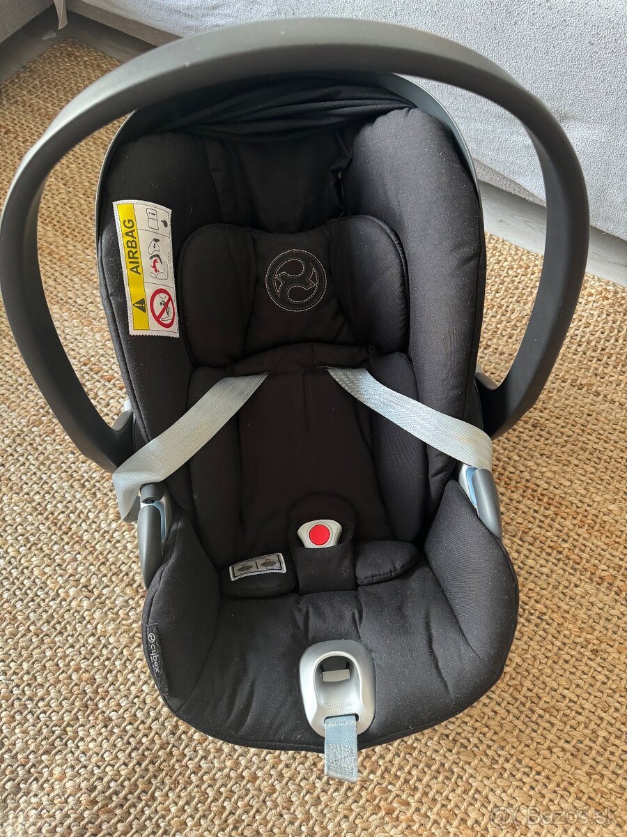 Vajicko cybex Cloud Z i-size stardust black