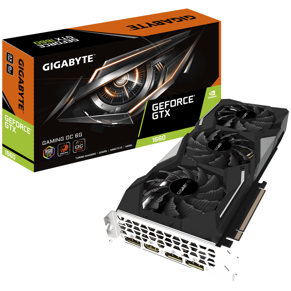 GIGABYTE GeForce GTX 1660OC 6G