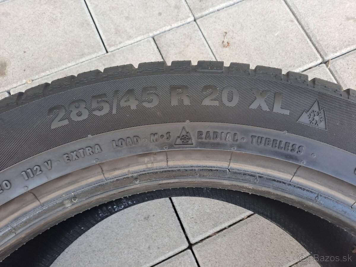 Zimné gumy 285/45 R20 XL