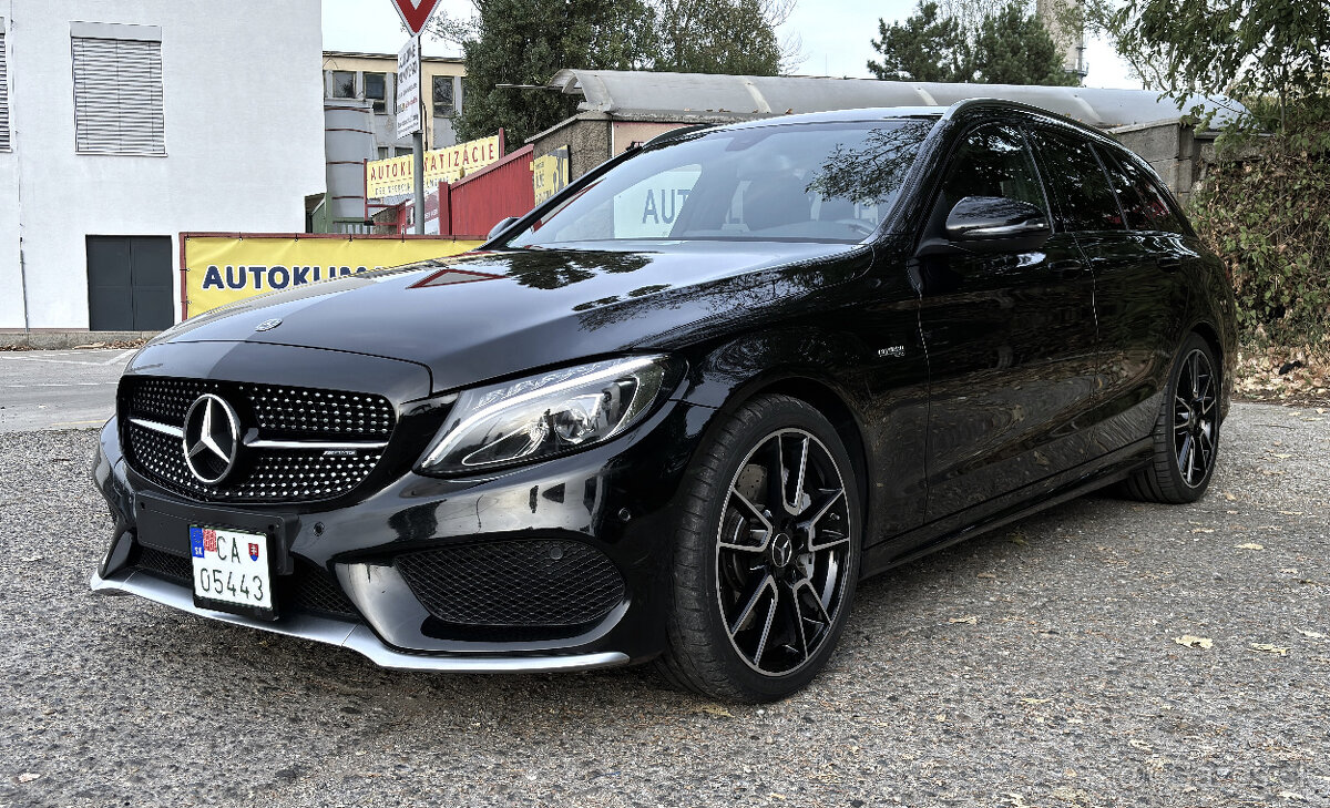 C43 AMG BITURBO 4MATIC 9G-TRONIC ✅ Nebúrané ✅ Nelakované ✅