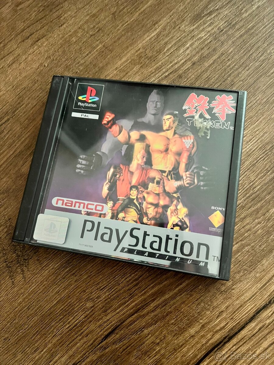 Tekken 1 + Tekken 2 + Tekken 3 PSX kolekcia (Platinum)