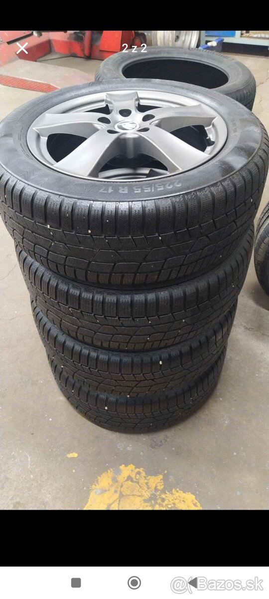 Zimná sada pneumatík 225/55 R17 Continental