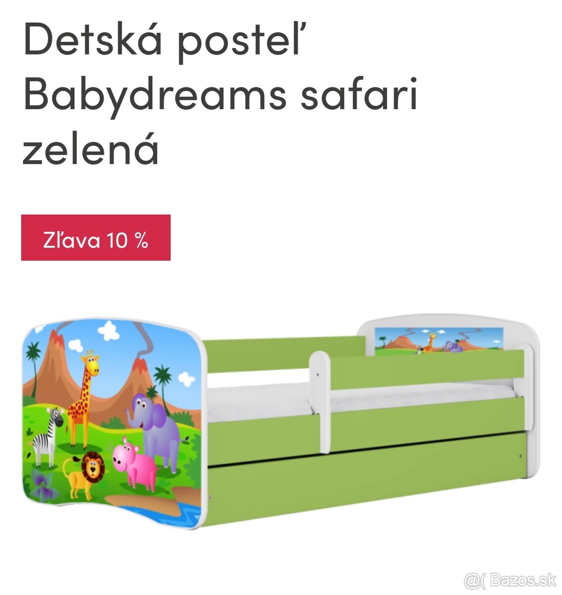 Predam detsku posteľ