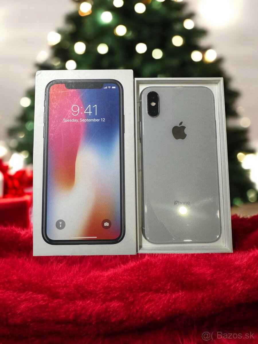 IPHONE X 64GB + VIANOČNE DORUČENIE