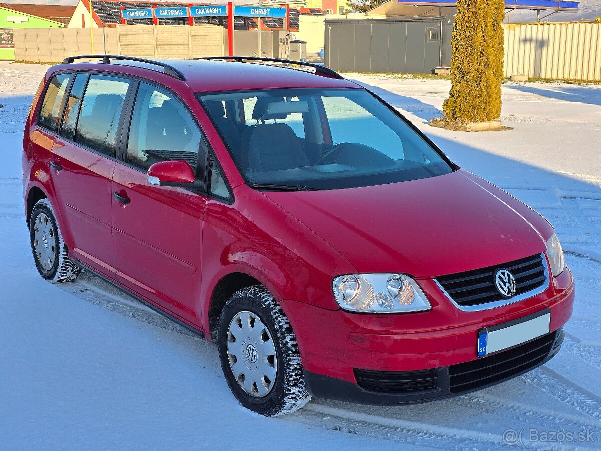 Vw touran 1.9tdi 77kw  stk-em 2026