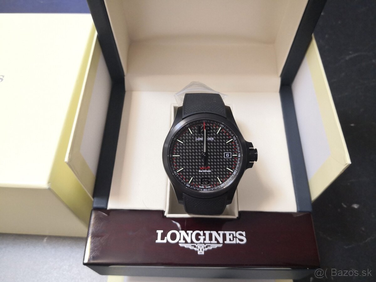 Longines vhp black carbon 43 mm