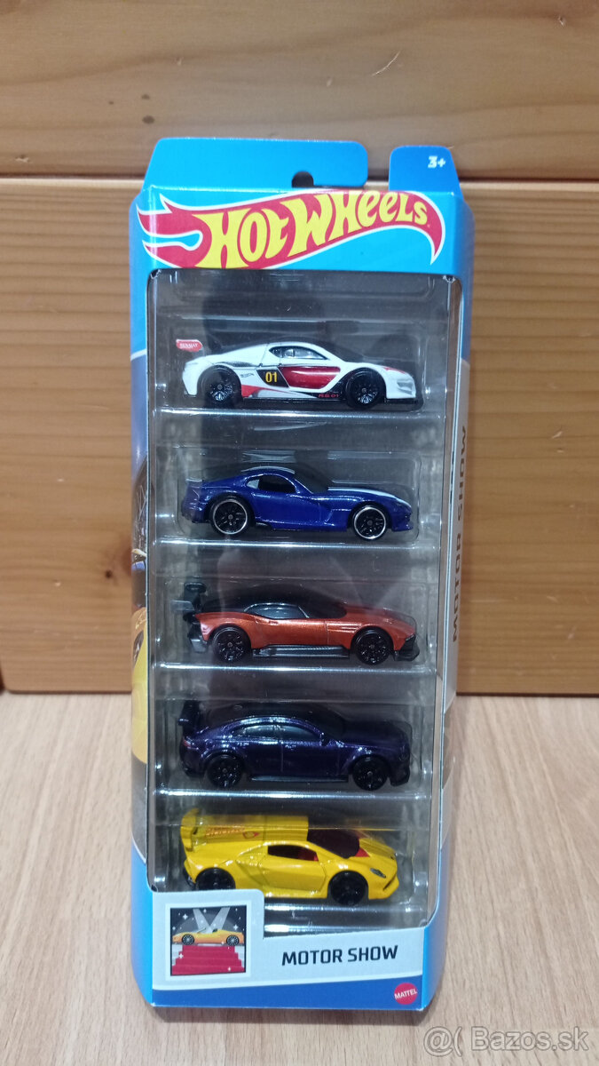 Hotwheels - Motor Show 5 pack