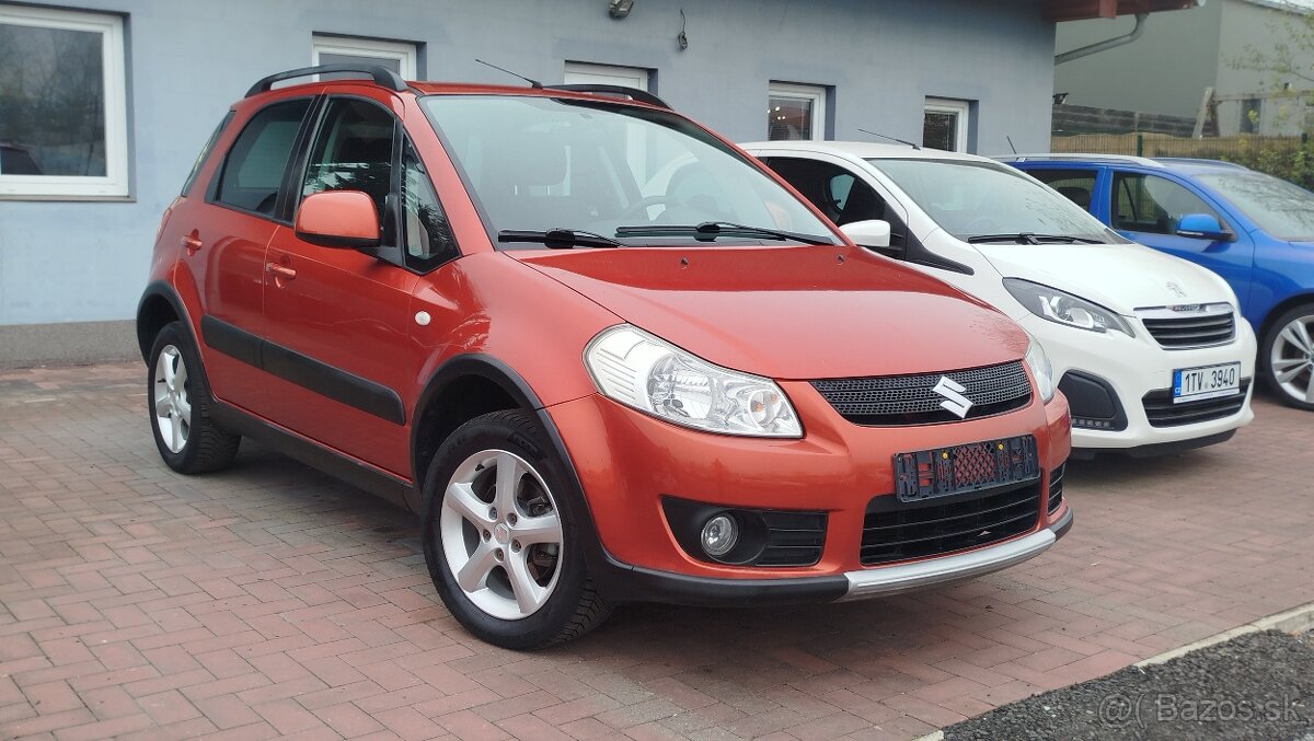 Suzuki sx4  1.6 vti  benzin  4x4    2007  ++ VSETÍN ++