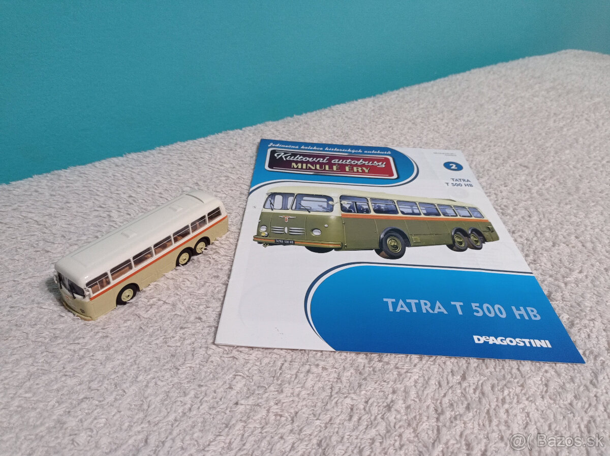 Model autobusu Tatra HB500