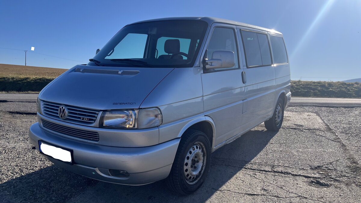 VW Multivan 2,5TDI 111kW, r.v.2001, 383.588km, 7-miestne