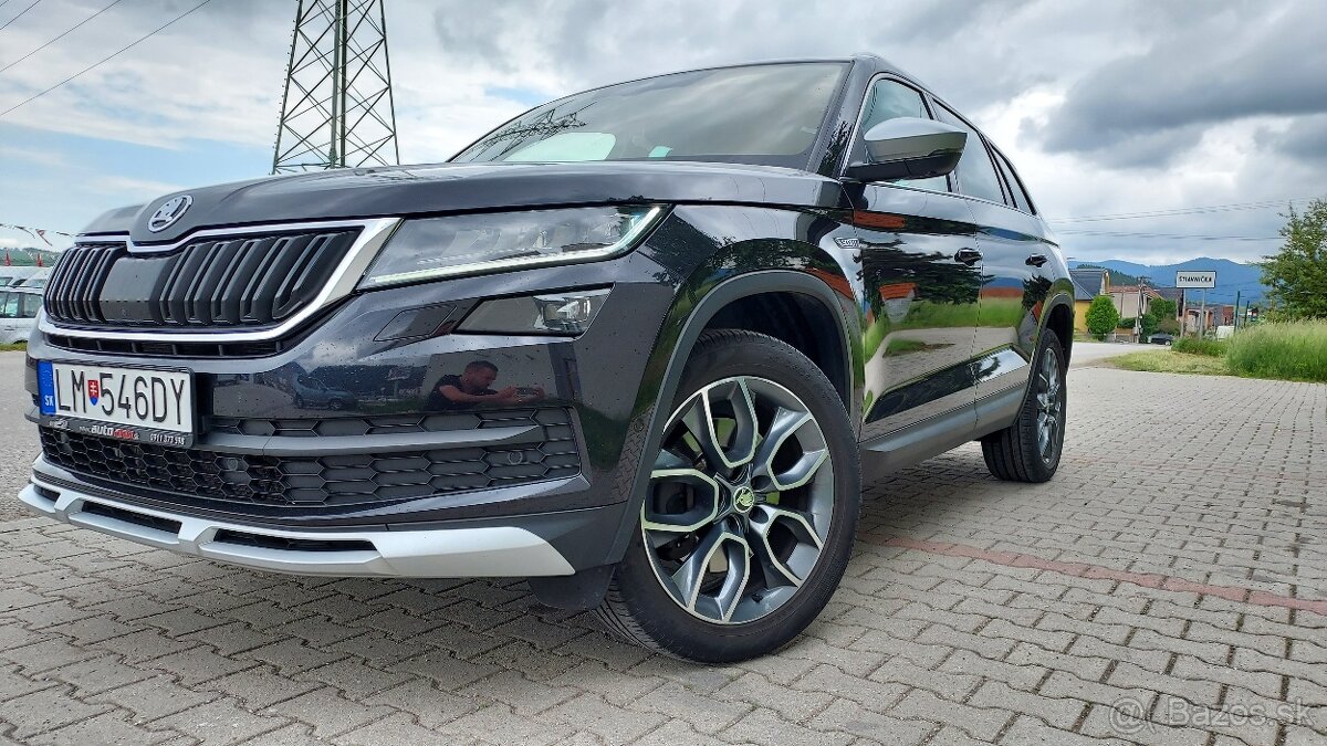 ŠKODA KODIAQ 2.0 TDI SCR 190K SCOUT 4X4 DSG LED ACC NAVI