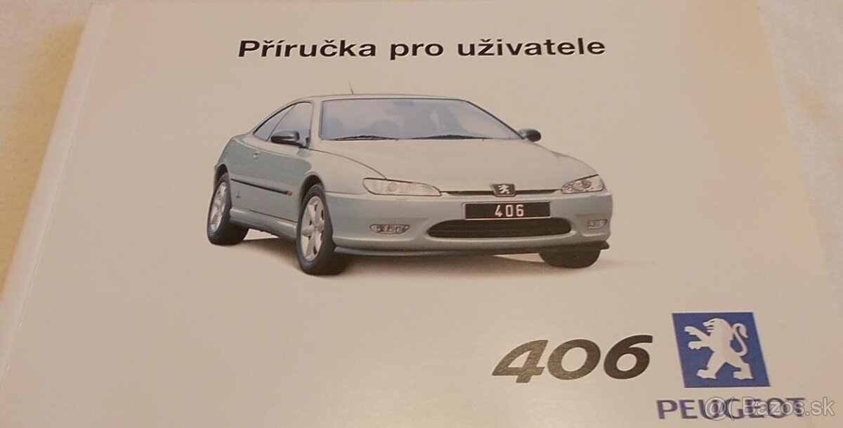 Peugeot 406 Coupe - návod k obsluze - příručka uživatele