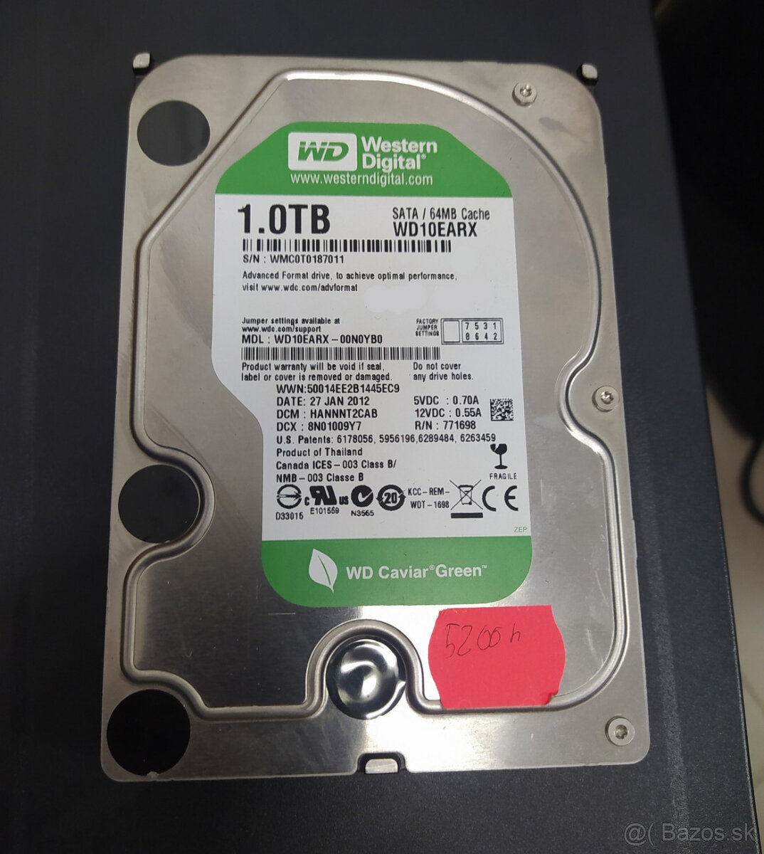 HDD WD Green 1TB