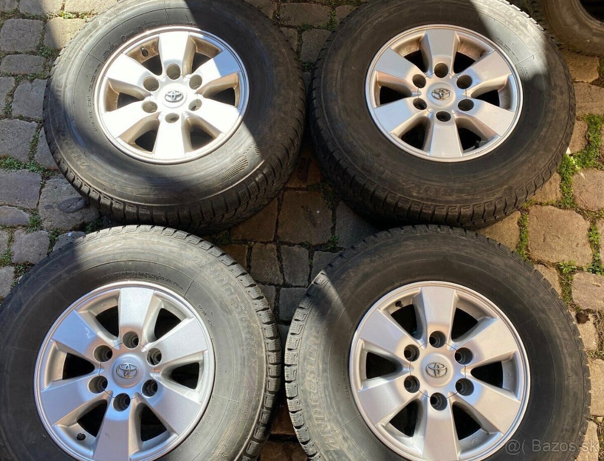 Aludisky Toyota 7xR15, 6x129,7, ET30