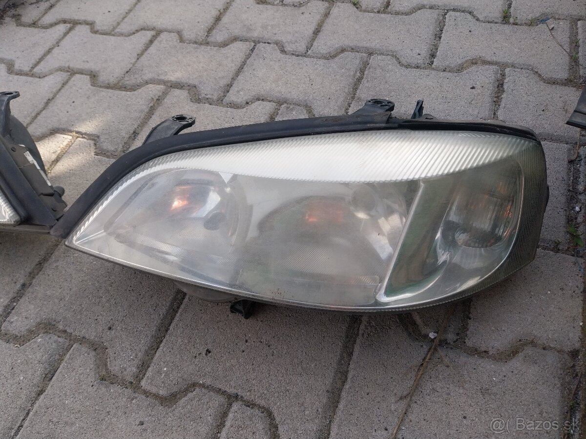 Opel astra,svetlá,svetlomet,reflektory Opel astra G