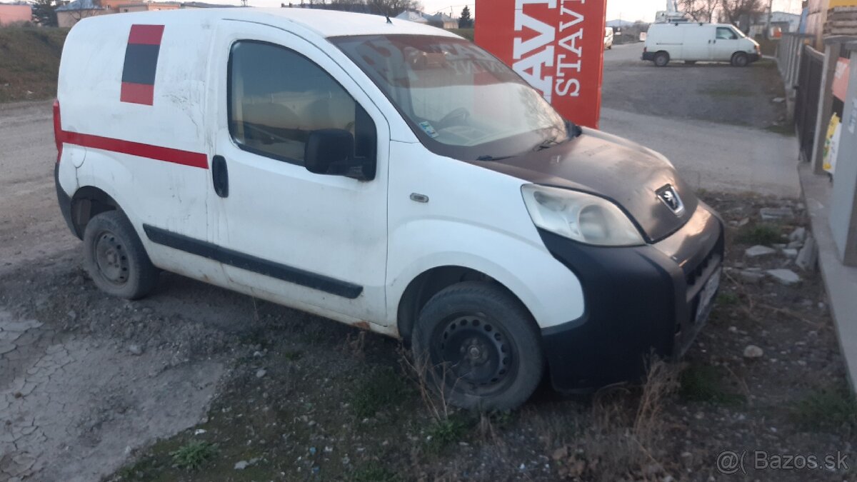 Rozpredám Peugeot Bipper  1.4hdi