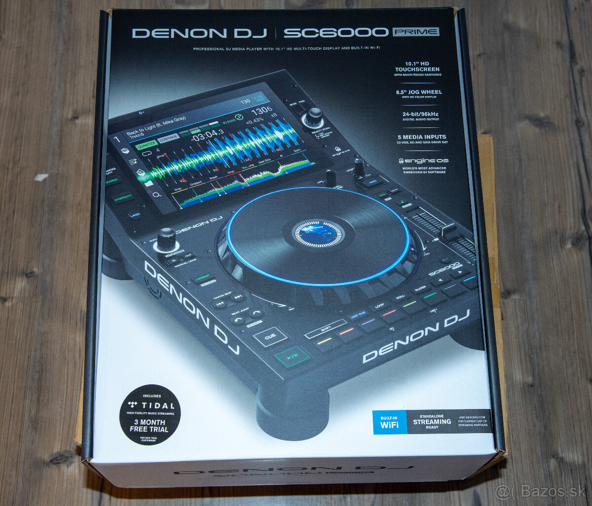 Denon SC6000 Prime - stolný DJ prehrávač