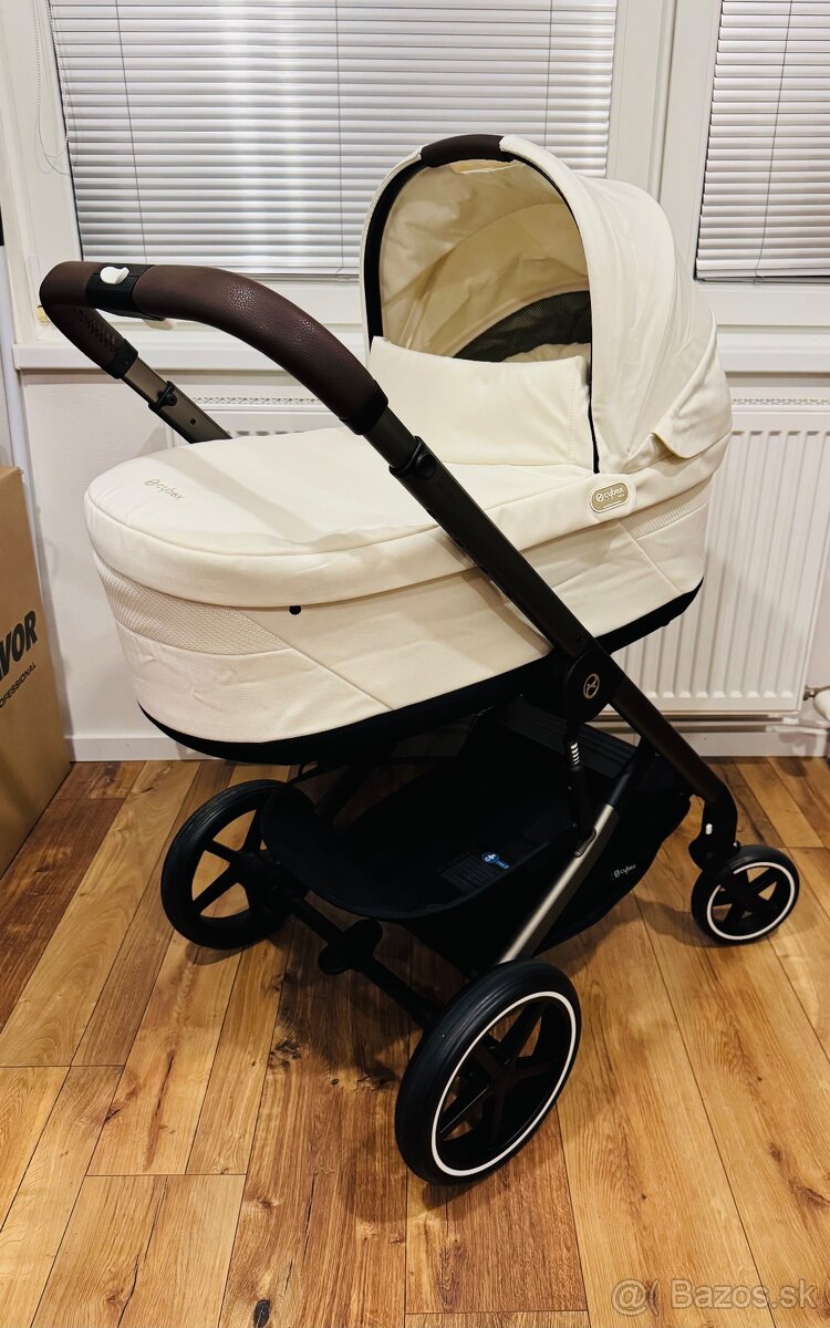 CYBEX Balios S Lux 2023 Seashell Beige dvojkombinacia