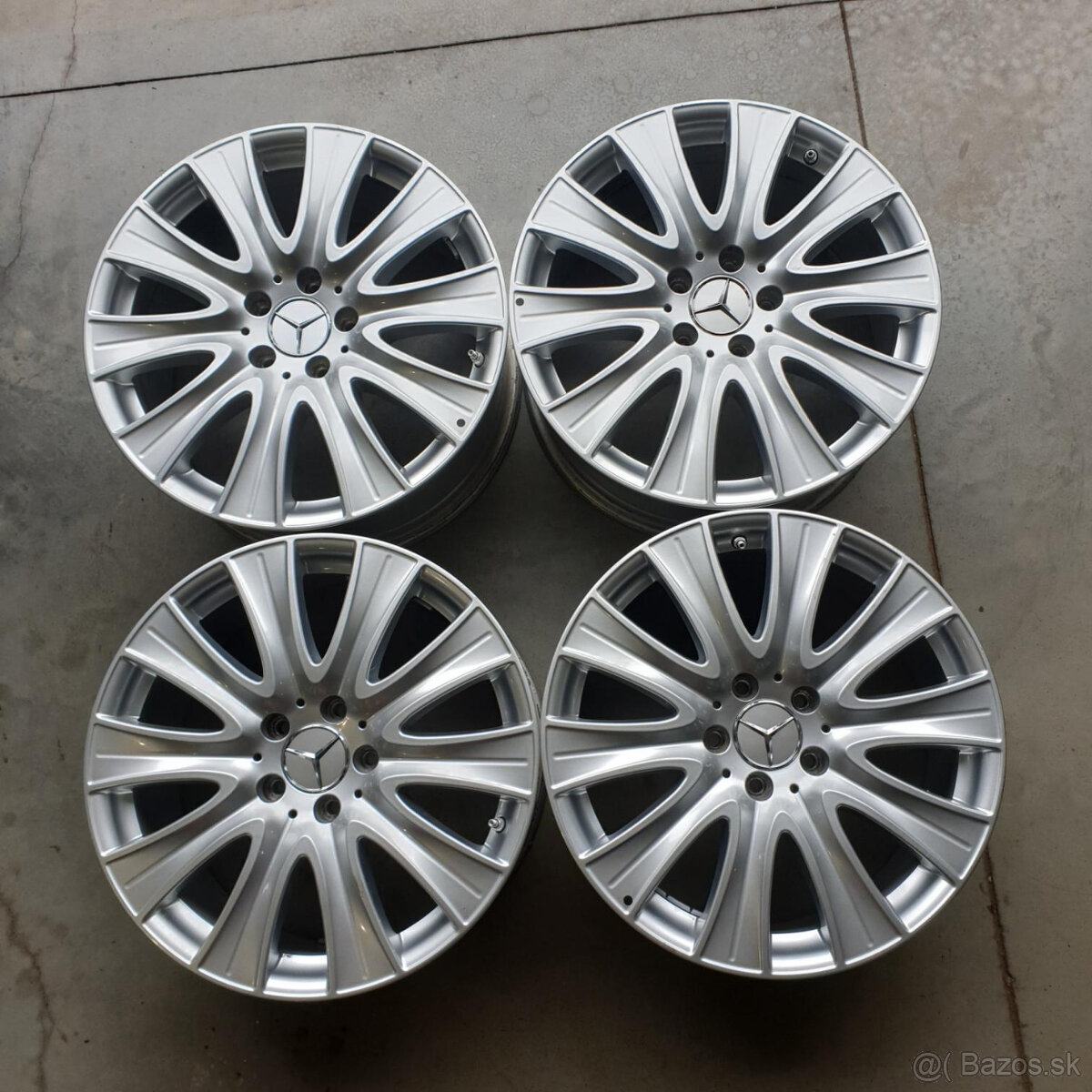 Hliníkové Mercedes S disky 5x112 R18 ET41